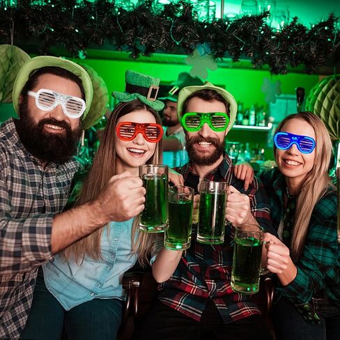 70 Packs LED Glasses 5 Neon Colors glow in the dark party supplies Favor for Kids Adult Glow sticks Light Up Glasses fit Holiday Birthday Valentine's Day and Halloween Party Supplies Cosplay Christmas in Saudi Arabia