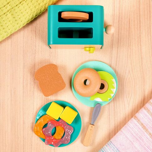 B. Toys-Play Oven Set-22 قطعة من عمليات الخبز-تزيين Cupcake تزيين-الأضواء والأصوات-3 سنوات +-Mini Chef-Bake-A-Cake Playset in Kuwait