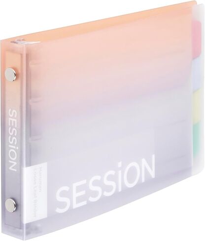 Maruman F310A-97A Loose Leaf Binder Session B5 26 Hole Gradient Lemon Soda in Kuwait