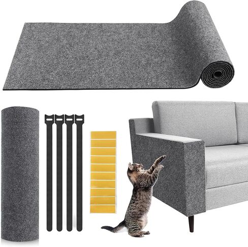 【لزجة فائقة】 حامي الأثاث الخدش القط لائق الخدش لماشية حصيرة الأريكة من مخلبات القطط من حصيرة الأثاث من الخدش مضاد للقطة خدش ردع الجدار اللزج in Kuwait