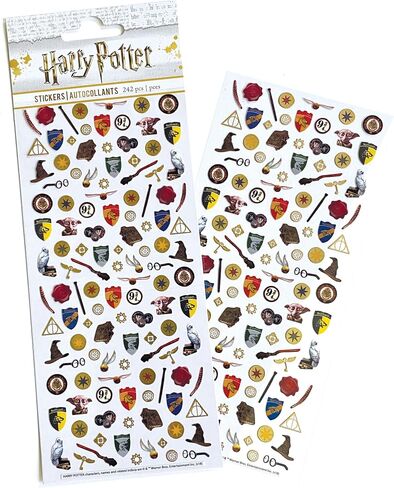 Paper House Productions Harry Potter Pack of 2 Micro Mini Foil Accent Sticker Sheets for Crafts, Scrapbooking & Collecting - Classics in Saudi Arabia