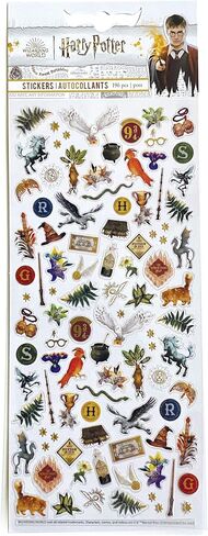 Paper House Productions Harry Potter Pack of 2 Micro Mini Foil Accent Sticker Sheets for Crafts, Scrapbooking & Collecting - Classics in Saudi Arabia