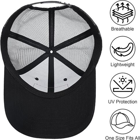 American Fish Flag Trucker Hat, Fishing Gifts for Men Women in Kuwait