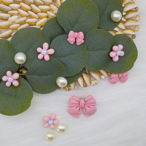 16Pcs Bow Flower Shoe Charms for Women Shoes Accessories for Clog Sandals/Slippers/Bracelet in Kuwait