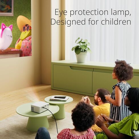 Yoton Mini Projector for Phone, Portable Small 1080P Full HD Supported for iOS/Android/Laptop, VideoProjector Y3 Compatible with Fire Stick, HDMI, USB, PS5, Xbox in Saudi Arabia