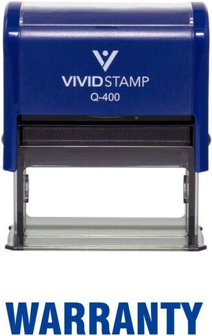 Warranty Office Self Inking Rubber Stamp (Red Ink) - X-Large in Kuwait