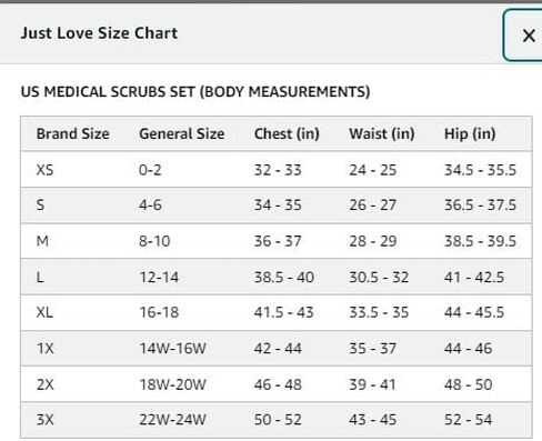 Just Love Women's Six Pocket Medical Scrubs Set (V-Neck with Cargo Pant) in Kuwait