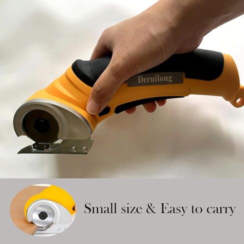 Cordless Electric Scissors,4.2V Cardboard Cutter Multi-Cutting Tools with a Replacement Blade/Charger, Carpet, Cardboard Cutter, Rotary Fabric Cutter with Safety Lock and Storage Box in Kuwait