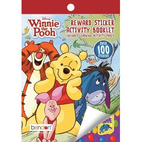 Winnie The Pooh Activity Book | Officially Licensed (4" x 6")