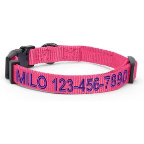 Pawtitas Dog Collar for Small Dogs Adjustable Dog Collar Heavy Duty Waterproof Collars for Dogs with Quick-Release Buckle - Lush Green Dog Collar for Small Breeds