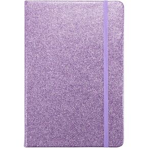 Pink Glitter Notebook, 8.4"x 5.7", 200 Lined Pages, No Peeling Sparkle Journal for Girls, A5 Diary with Hardcover for Writing, Gift for Teen, Kids, Women