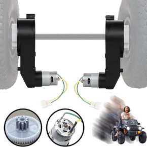 12V-40000RPM Motor Gearbox for Power Wheels - 12V Kids Ride On Car Gearbox High-Speed Motor Gearbox for Power Wheels Kid's Ride on Toys Upgrade Compatible with 18v Power Wheels Motor Gearbox Upgrade