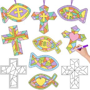 Beyumi Colling Cross Kit - 83pcs عيد الفصح ملونك الخاص بمقاطعك الخاصة