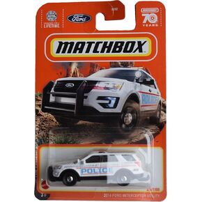 Matchbox 2016 Ford Interceptor Utility, White 26/100 [Police]