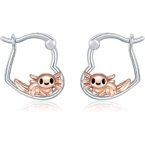 Sloth Hoop Earrings 925 Sterling Silver Sloth Earrings Jewelry Gifts for Women Sloth Lovers