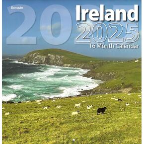 Bachmann Press 2025 Ireland Full Size Wall Calendar for Planning, Scheduling, and Organizing