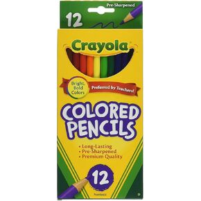 Crayola 68-4012 Colored Pencils, 12-Count, Pack of 2, Colors may vary