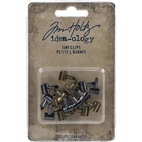 Tim Holtz Idea-ology TINY CLIPS IDEA-OLOG 15/PKG