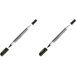 SAKURA COLOR PROD AMERICA Identi-Pen, Fine/Extra-Fine Tips, Waterproof, Low-Odor, Black (SAK44101)