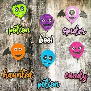 KSCRAFT Halloween Balloons Metal Cutting Dies Stencils for DIY Scrapbooking Decorative Embossing DIY Paper Card