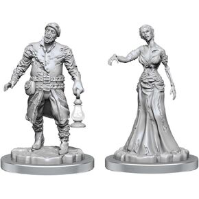 WizKids Deep Cuts Unpainted Miniatures: Zombies WZK 90532