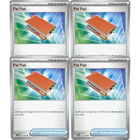 Pal Pad 182/198 - Scarlet & Violet - Pokemon Trainer x4 Card Set - Playset 4X