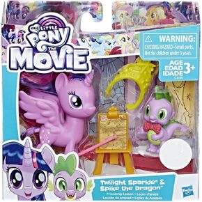 My Little Pony The Movie Twilight Sparkle With Spike the Dragon Exclusive