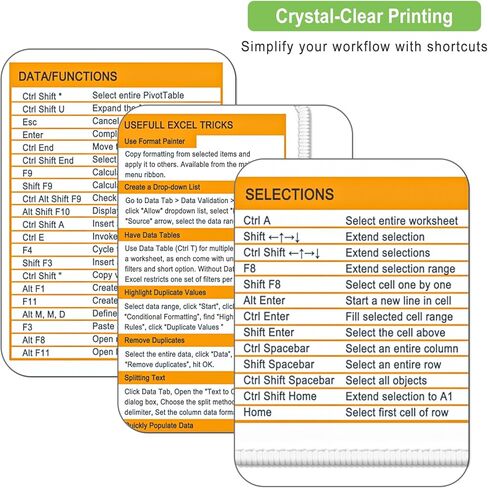 Excel Cheat Sheet Desk Desk ، وسادة الماوس الكبيرة الممتدة للألعاب ، واختصارات لوحة مفاتيح الكمبيوتر الكبير XXL لمفاتيح مفاتيح سطح المكتب ، وحصيرة مكتب جدول بيانات Office للوحة المفاتيح والكمبيوتر المحمول ، 31.5 × 15.7 بوصة ، أرجواني in Kuwait