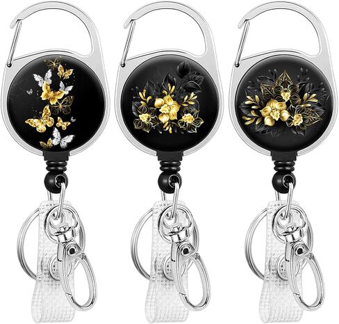Retractable Badge Reel Cute Badge Holder with Alligator Clip Nurse Name Decorative Badge Reels on ID Card Holders for Teacher, Student, Office Worker(Bible Verse) in Kuwait