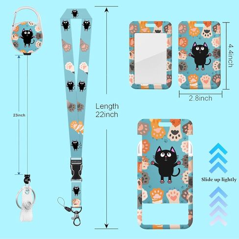 Lanyards for ID Badge Holder Pink Bow Badge Reel for Women Cute Nurse Teacher Name Tag Clip Retractable Keychain Heavy Duty Work Office Gifts Accessories RN LPN CNA MA Medical Nursing Breakaway in Kuwait