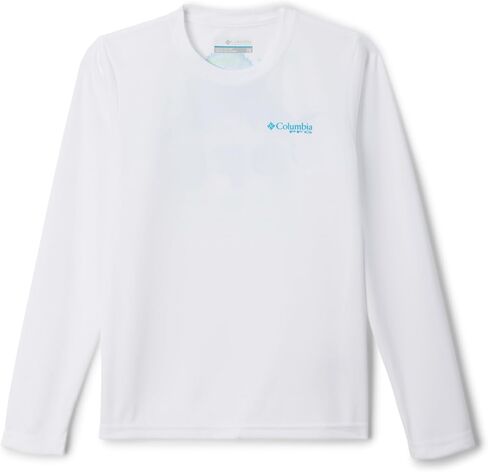 Columbia Youth Boys Terminal Tackle PFG Bait Jumper Long Sleeve, Cypress/PFG Y Bait Jumper Fresh, Large in Saudi Arabia