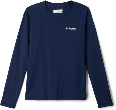 Columbia Youth Boys Terminal Tackle PFG Bait Jumper Long Sleeve, Cypress/PFG Y Bait Jumper Fresh, Large in Saudi Arabia