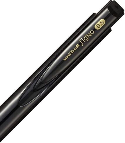 Uni Ball Signo Knock Ballpoint Pen RT1 0.5mm Color ، Black (UMN15505.24) in Saudi Arabia