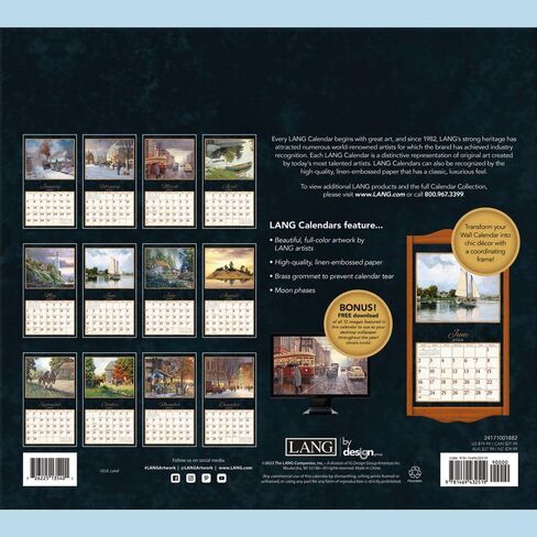 Lang Companies, Treasured Times Special Edition 2025 Wall Calendar in Saudi Arabia