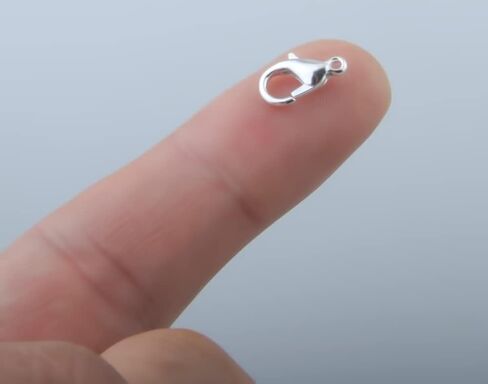 1 Box 200pcs Alloy Lobster Claw Clasps for DIY Craft Jewelry Making (12x6mm, Gold) in Kuwait