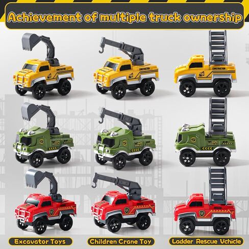 Magic Tracks Cars Only Replacement, Flexible Track Race Cars for Magic Car Track Glow in The Dark, LED Lights Up Toys Battery Magic Track Cars, Compatible with Most Car Tracks for Kids (3 Pack) in Saudi Arabia