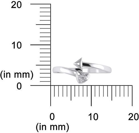 Sterling Silver (Flower, Cluster, Bypass Butterfly, Halo, Leaf, Yin Yang, Designer Band, Solitaire Flower, Love Heart Knuckle, Mid, Stylish Design, Heart Arrow) Toe Rings for Women in Saudi Arabia