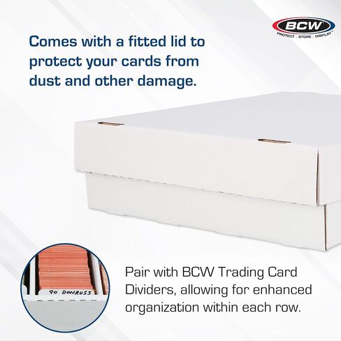 BCW Monster Box - 4ct Trading Card Storage Box | Holds 3200 Cards | Sports & Trading Card Storage in Saudi Arabia