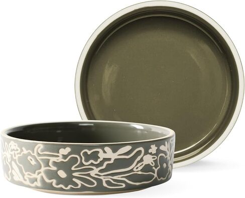 Fringe Studio "Semestial Small Stoneware Pet Bowl (478002) Navy in Kuwait