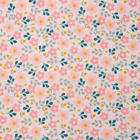 Singer, 100% Cotton, Delicate Floral Pink in Saudi Arabia