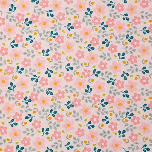 Singer, 100% Cotton, Delicate Floral Pink in Saudi Arabia
