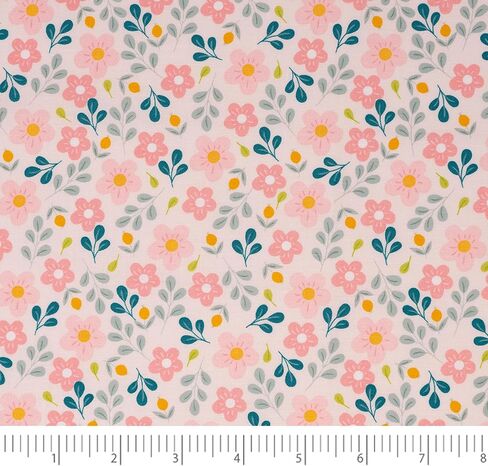 Singer, 100% Cotton, Delicate Floral Pink in Saudi Arabia