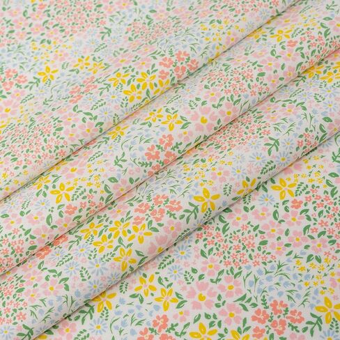 Singer, 100% Cotton, Delicate Floral Pink in Saudi Arabia