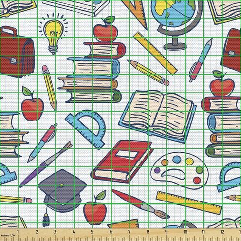 Ambesonne Black and White Fabric by The Yard, Rich Etnic Ornament with Motifs Zentangle Vintage, Decorative Fabric for Upholstery and Home Accents, 2 Yards, Taupe Black in Kuwait