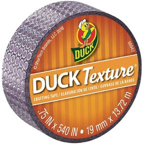 Duck Texture Duck Brand Tape .75 in X 15 yds decorative tape (Purple Dot)