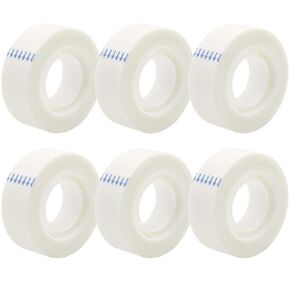 OWLKELA - 6 Rolls Matte & Glossy Tape Refills, Invisible, Translucent, All-Purpose for Office, Home, School - 0.7 in x 1000 Inches
