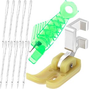 #45321 10mm (0.4 "أقدام مكابس ، منخفضة شانك مستقيمة على مستقيم ، قدم الإبرة والإبرة ، إكسسوارات الخياطة للأخ ، كينمور ، جانوم ، مغني آلات الخياطة