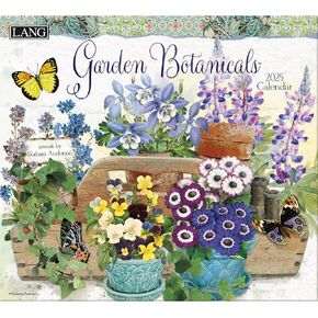 LANG Garden Botanicals 2025 Wall Calendar (25991002014)