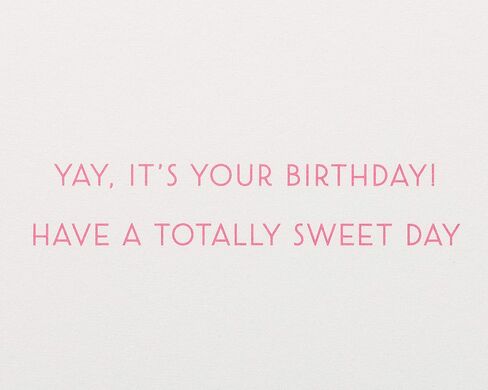 Papyrus Birthday Card (Totally Sweet Day) in Saudi Arabia