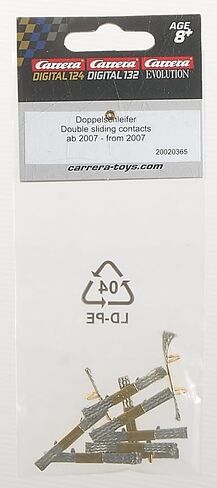 Carrera 20365 10 Pack of Double Sliding Contact Brushes for Evolution/Digital 124/Digital 132 Slot Cars in Saudi Arabia